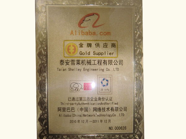 Alibaba Gold Supplier