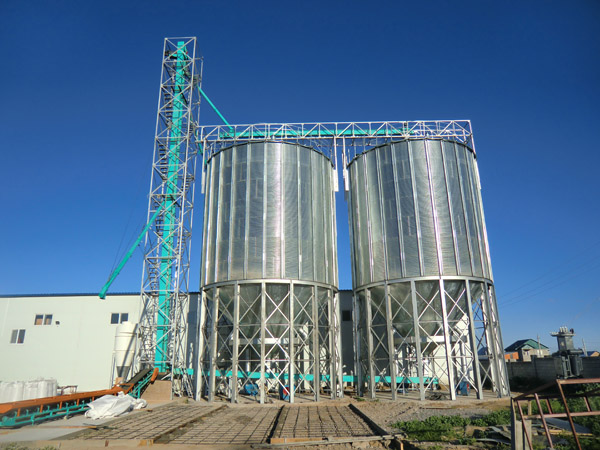 Kazakhstan 2 400t popcorn corn warehouse