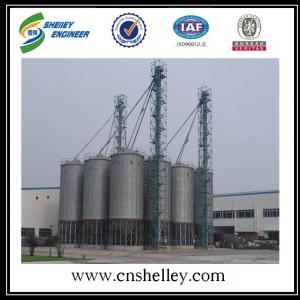 Special offer on 100t galvanized steel small feed storage silo