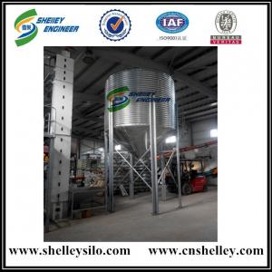 Great value 20t bolted steel cone bottom silo for feed