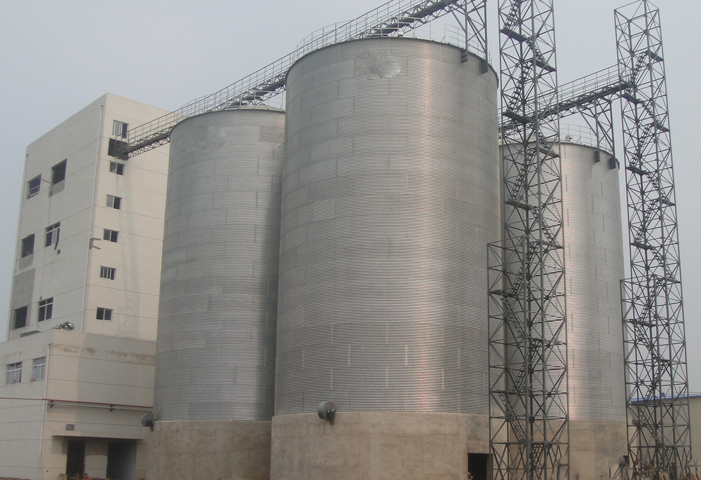 Corrugated Silo Installation