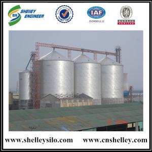 5000t flat bottom steel storage silos for soybean storage