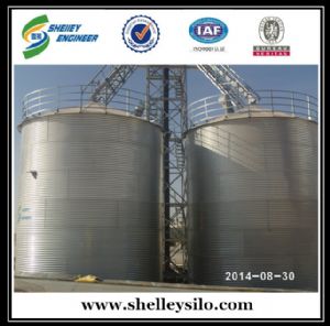 1000t grain storage flat bottom silo manufacturer